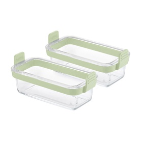 Air Fryer Glass Rectangular Dish Set of 2