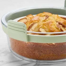 Air Fryer Round Glass Dish