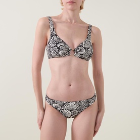 Shell Triangle Bikini Top