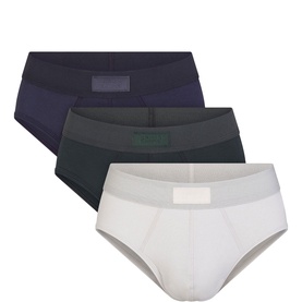 Brief 3-Pack Blue Black Multi