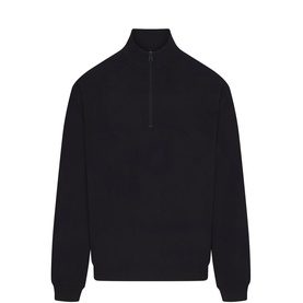 Quarter Zip Pullover Obsidian