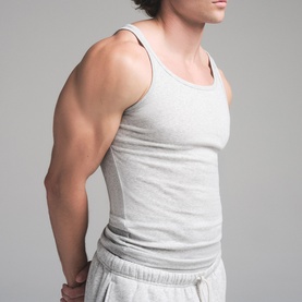 Rib Tank Three-Pack Heather Multi