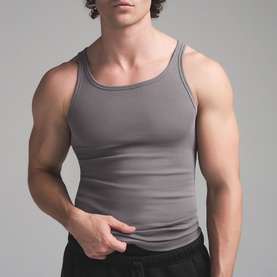 Rib Tank Three-Pack Heather Multi