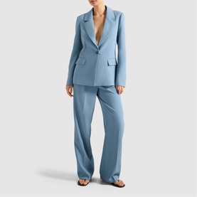 Ariel Sculpt Single-Breasted Blazer