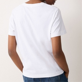Crochet Lily Print T-Shirt