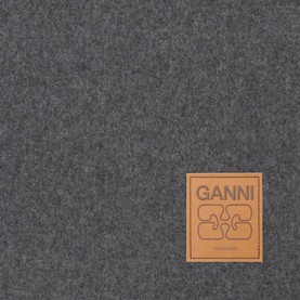 Logo Tassel Wrap Scarf