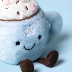 Amuseables Hot Chocolate with Marshmallows 21cm