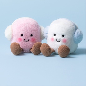 Amuseables Toastie Pink and White Marshmallows 9cm