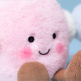 Amuseables Toastie Pink and White Marshmallows 9cm