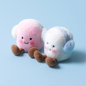 Amuseables Toastie Pink and White Marshmallows 9cm