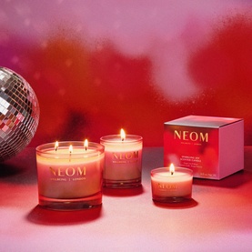 Sparkling Joy Three-Wick Candle 420g