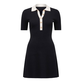 Phoebe Contrast Trim Mini Dress