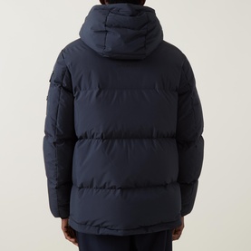 Alpha Logo Patch Down Jacket