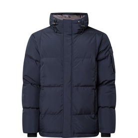 Alpha Logo Patch Down Jacket