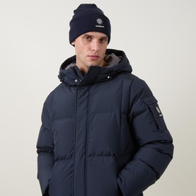 Logo Patch Beanie Hat