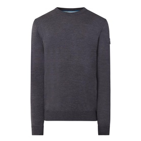 Logo Fine Knit Sweater