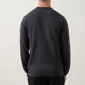 Logo Fine Knit Sweater