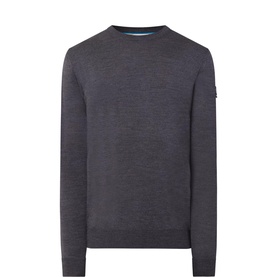 Logo Fine Knit Sweater