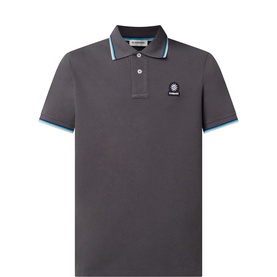 Logo Badge Tipped Polo Shirt