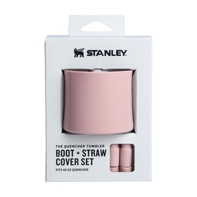 The Pink Dusk Quencher Boot Holder and Straw Topper 1.18L