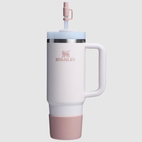 The Pink Dusk Quencher Boot Holder and Straw Topper 1.18L