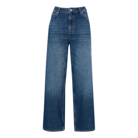 Ankle Length Straight Leg Jeans