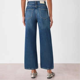 Ankle Length Straight Leg Jeans