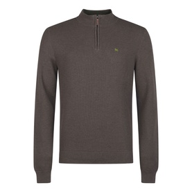 Carn Logo Quarter-Zip Sweater