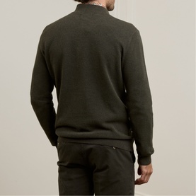 Carn Logo Quarter-Zip Sweater