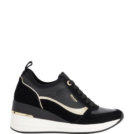 Ellaina Wedge Lace-Up Trainers