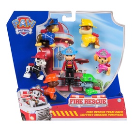 Fire Rescue Team Pack of 7 Collectible Action Figures