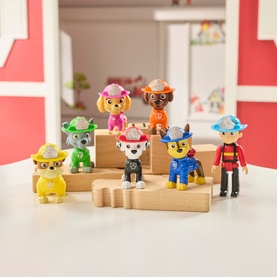 Fire Rescue Team Pack of 7 Collectible Action Figures