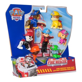 Fire Rescue Team Pack of 7 Collectible Action Figures