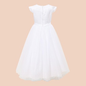Pearl Embellished Communion Dress