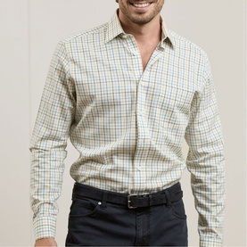 Tullagh Check Print Shirt
