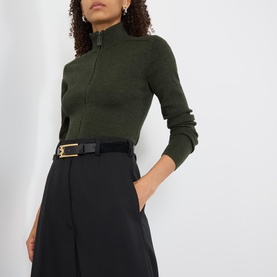 Pin Buckle Leather Belt