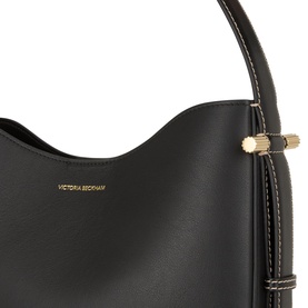 Dia Medium Leather Hobo Bag