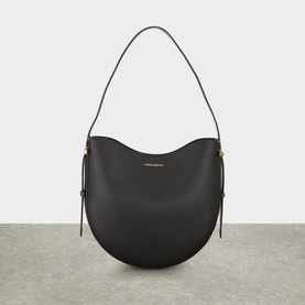 Dia Medium Leather Hobo Bag