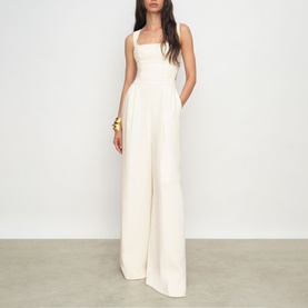 Dion Cut-Out Wide Leg Jumpsuit