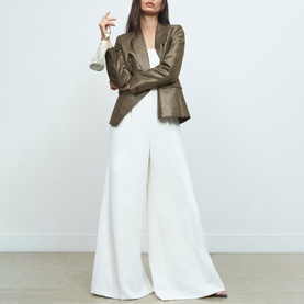 Dion Cut-Out Wide Leg Jumpsuit