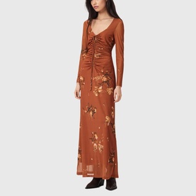 Gabby Gathered Floral Dress