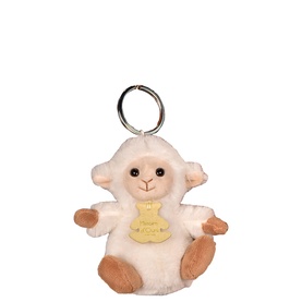 The Soft Stretch Lamb Keyring 12cm