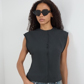Curvy Cat Eye Sunglasses