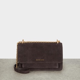 Claire Suede Shoulder Bag