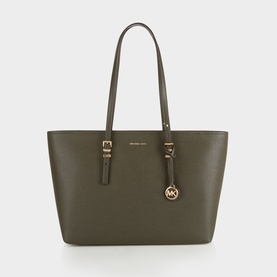 Quinn Large Pebbled Leather Tote Bag