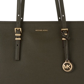 Quinn Large Pebbled Leather Tote Bag