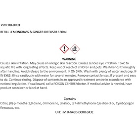 Luxury Candle & Diffuser Gift Set Lemongrass & Ginger