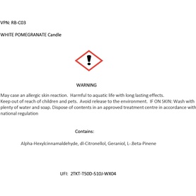 Luxury Candle & Diffuser Gift Set White Pomegranate