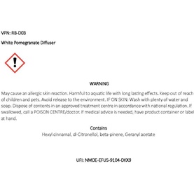 Luxury Candle & Diffuser Gift Set White Pomegranate