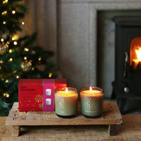 Duo Christmas Candle Gift Set 2 x 210g